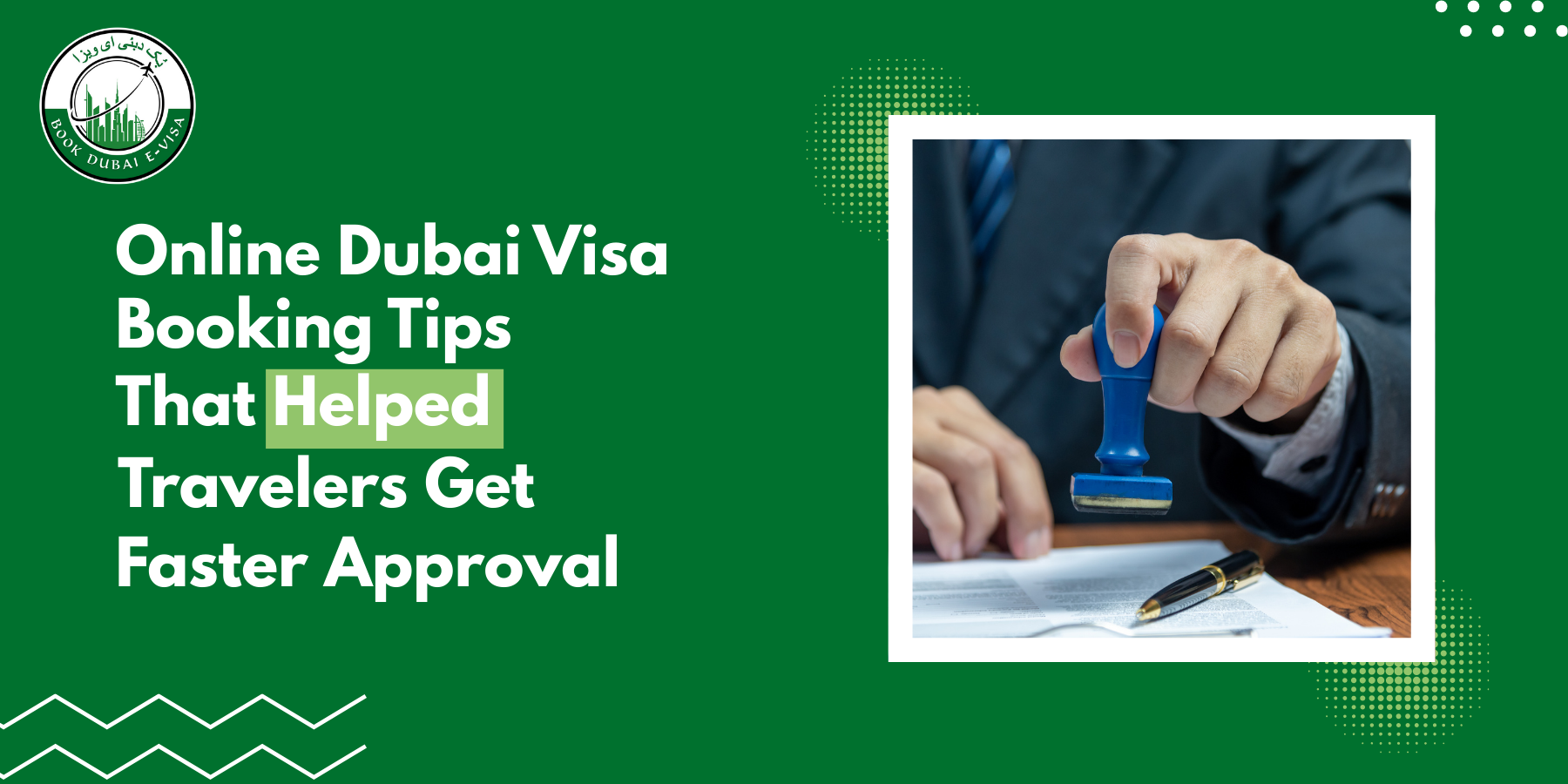 Online Dubai Visa Booking Tips | Get Faster Approval